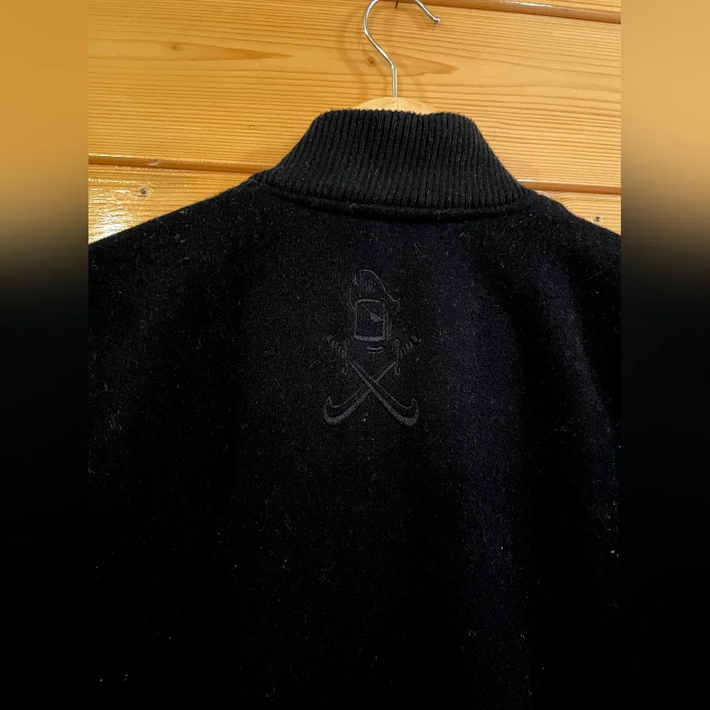 Varsity pure leather jacket - Picture 4 of 6